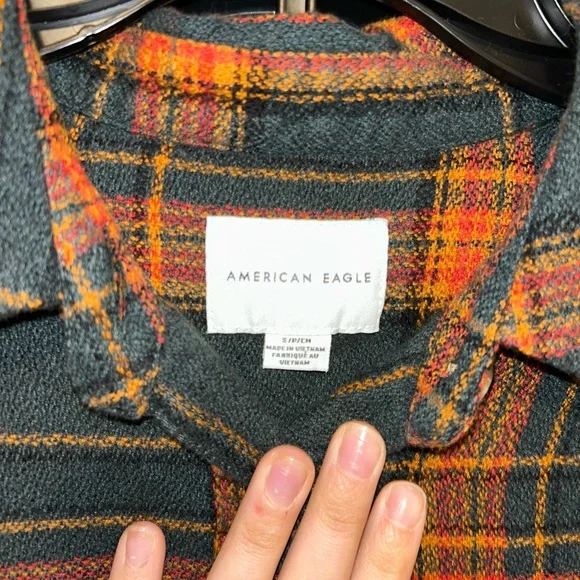 American Eagle Outfitters Plaid button down - Picture 6 of 7